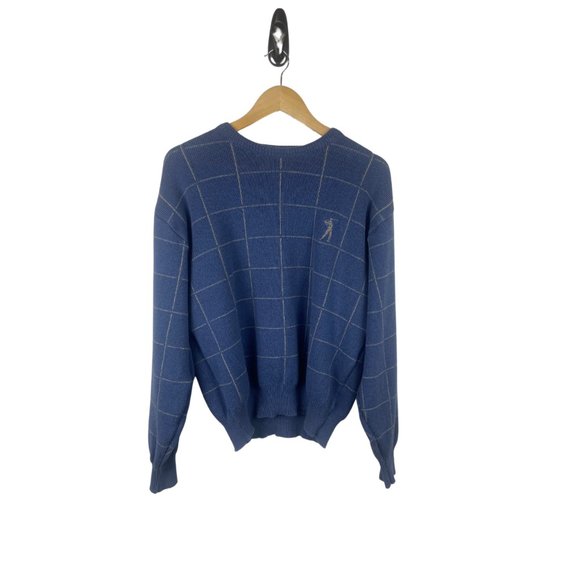 Vintaged Checkered Sweater - Picture 2 of 5